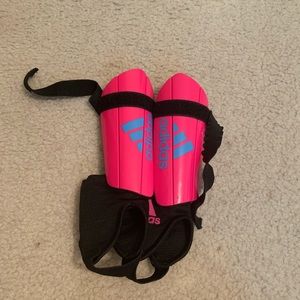 Toddler girl soccer shin guards